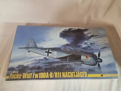 Trimaster 1/48 Model Airplane Kit Focke-Wulf Fw190A-8/R11 Nachtjager MA-7 Sealed • $22