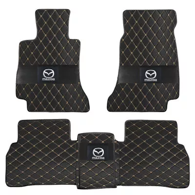 For Mazda Car Floor Mats All Models Custom 2 CX-3 CX-5 CX-8 CX-9 Rugs Waterproof • $98.99