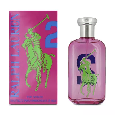 Ralph Lauren Big Pony 2 For Woman 100ml Eau De Toilette Fruity Floral Perfume • £49.99