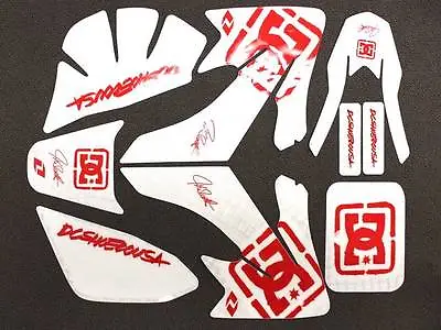 DC GRAPHICS DECAL STICKERS For XR50 SSR125 CRF50 DIRT BIKE DE01 • $37.09