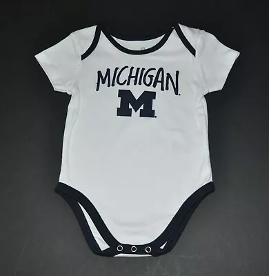 Michigan Wolverines Boys Bodysuit Baby Romper (12-18M) Creeper • $12.99