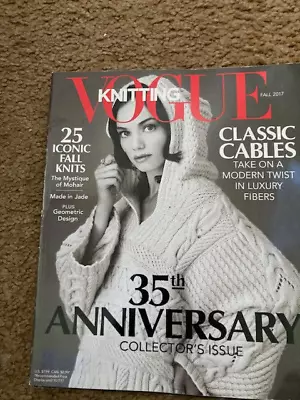 Vogue Knitting - Fall 2017 • $5