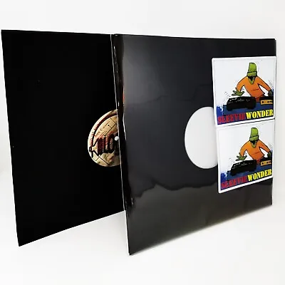 23 LP Inner Sleeves - Black Plastic - For 33rpm Vinyl Record Albums Anti Static • $9.99