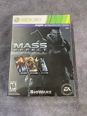 Mass Effect Trilogy (Xbox 360 2012) Complete Tested Working - Free Ship • $19.99