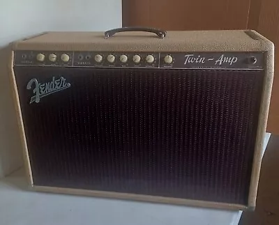 Fender Rough White Tolex TWIN AMP.. • $9990