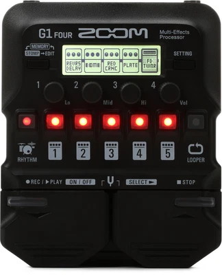 $99.99 • Buy Zoom G1 FOUR Multi-effects Processor