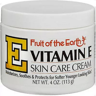  Vitamin E CREAM 4oz Fruit Of The Earth / • $8.95