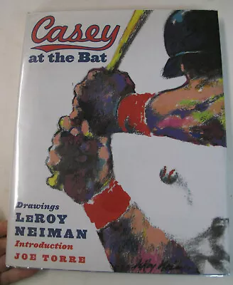 1st Ecco Ed Baseball 2002 Mighty Casey At Bat Poem Mudville LeRoy Neiman Thayer  • $45