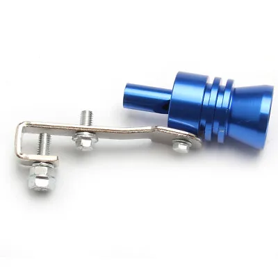 A Car Turbo Sound Muffler Exhaust Pipe Oversized Roar Make Blue Whistle Sound L • $4.99
