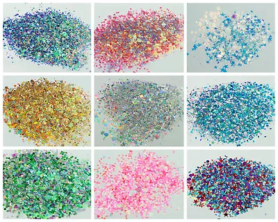 Super Chunky Cosmetic Glitter Mix Festival Dance Club Face Eye Body MUA Nail Art • £3.49