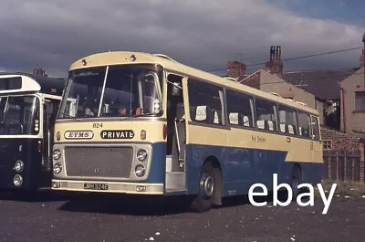 ORIGINAL 35mm BUS SLIDE EAST YORKSHIRE JRH324E LEYLAND METRO CAMMELL 9/72 • £3.99