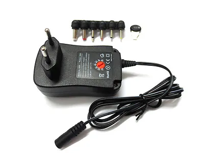 $9.98 • Buy EU Plug Multi Voltage Power Adapter 3v 4.5v 5v 6v 9v 12v Power Supply W USB Port