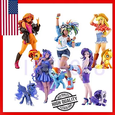 NEW My Little Pony Action Figure Bishoujo Princess Collectible Statue Kids Toys • $40.99