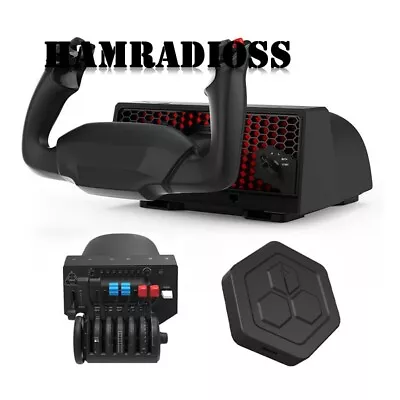 Flight Controller Alpha Control XPC Joystick+Throttle Quadrant+Hub For XBOX • $81.99