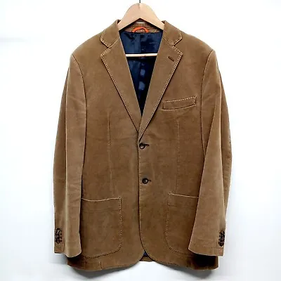 $41.21 • Buy Men's GANT Blazer Jacket Brown Cotton Twill. Size 48 / Medium