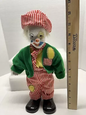 Vintage Clown Doll Large 12  Size Unbranded • $24.55