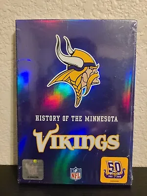 NFL History Of The Minnesota Vikings (DVD) 2-Disc Set Brand New Sealed  • $49.95