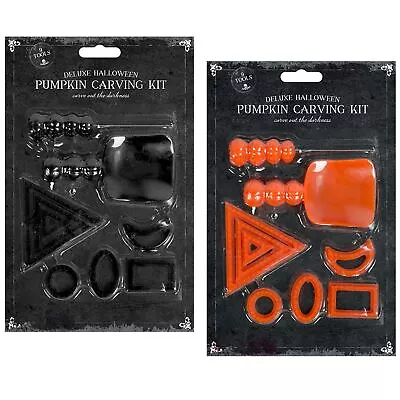 9 Piece Halloween Pumpkin Carving Kit Tool Set Home Decoration Party Lantern • £3.68