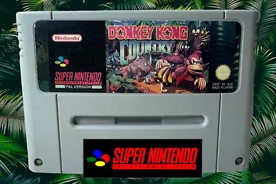 Donkey Kong Country Super Nintendo - SNES Cart Only- Tested • $39.95