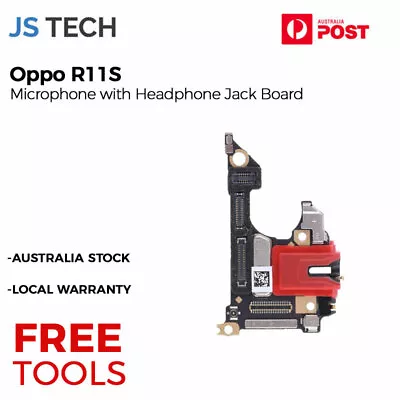 New Microphone With Headphone Jack Board Replacement For Oppo R11S With Tools • $12.19