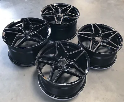 20x10 / 20x11 MRR Flow Forged M755 For Chevy Camaro Gloss Black 20  Wheels  • $1599
