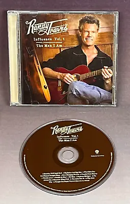 RANDY TRAVIS INFLUENCE Vol. 1 THE MAN I AM CD 2013 Warner Bros. • £9.95