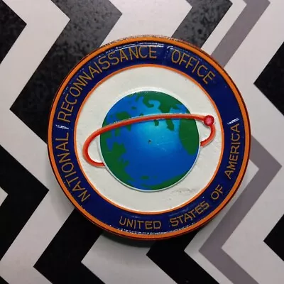 National Reconnaissance Office Wooden Medallion LARGE COIN Hand-made  • $24.99