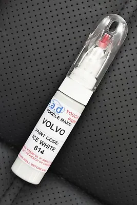 Volvo Ice White 614 Paint Touch Up Pen Chip Scratch Repair V40 V60 V90 Xc90  • £15.99