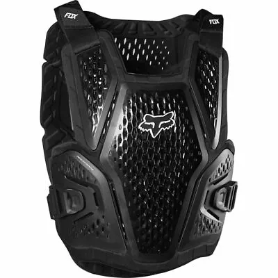 $99.95 • Buy New Fox Racing Youth Raceframe Roost Guard, Black, One Size, 24267-001-OS