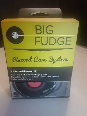 Big Fudge Vinyl Record Cleaning Kit - Complete 4-in-1 - Record Care System • $17