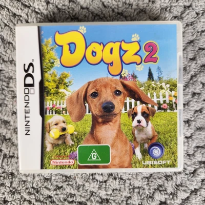 Dogz 2 Nintendo DS Complete Video Game + Manual Adventure Teen Dogs Ubisoft • $8.50