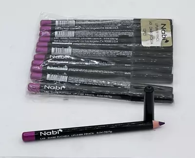 Nabi Lipliner Pencil L43 Dark Fuchsia O 0.04 Oz 12 Pack • $13.99