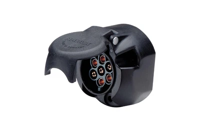 $10.95 • Buy Narva Trailer Socket 7 Pin Round Plastic 82052BL