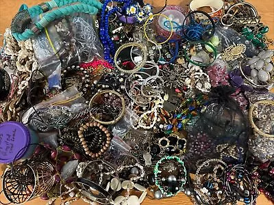 Deceased Estate Bundle Bulk Lot Vintage Jewellery -BeadsBraceletNecklace 5kgs+ • $60