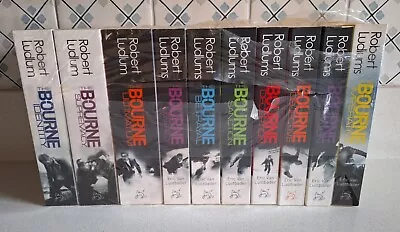 The Jason Bourne Series By Robert Ludlum Set Of 10 Books Collection  • £29.99