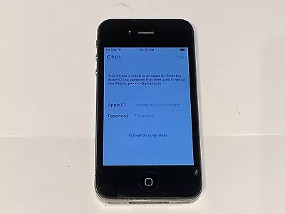 Apple Iphone 4s (a1387) Smartphone In Black - For Parts Or Not Working • $23.06