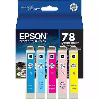 Original Epson 78 Claria Hi-Definition Ink Cartridge Artisan 50 Photo Printer • $28.60