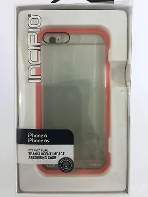 $21.95 • Buy Incipio Octane Pure Clear Orange Phone Case For IPhone 6 & 6s AU Sellers Genuine