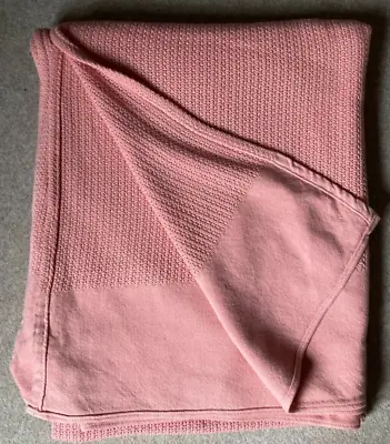 Cellular Blanket 100% Cotton (double /three Quarter) • £29.99