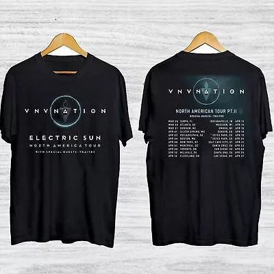 New VNV Nation Tour 2024 Shirt Short Sleeve Men S-235XL T-Shirt • $29.99