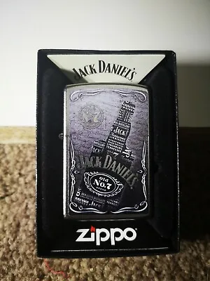 New JACK DANIELS Original Genuine Zippo Lighter • £69.99