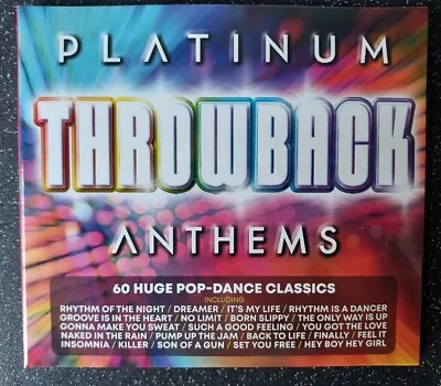 £3.15 • Buy Platinum Throwback Dance Anthems CD (2020) NEW & SEALED 3 Disc Album Box Set