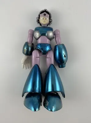 Megaman X Blue Chrome Armor - Rare 5” Vintage Model Kit Action Figure (Rockman) • $69.99