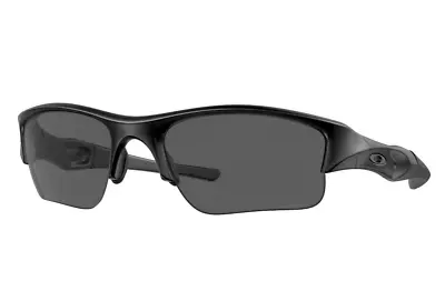 Oakley Men's Oo9009 Flak Jacket Xlj Sunglasses Matte Black/Grey Polarized Lenses • $173.99