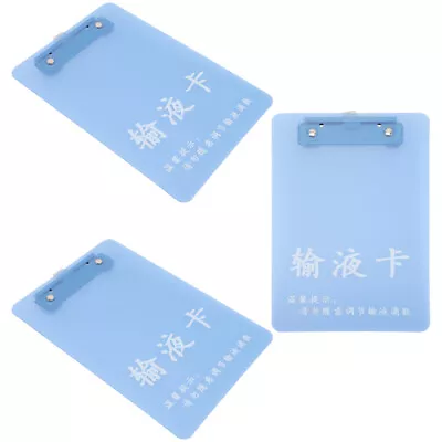 3pcs A5 Clipboard Writing Clipboard Paper Clipboard Nursing Clipboard • £10.99