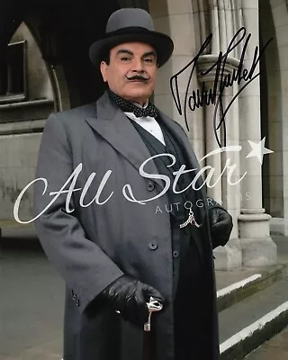 POIROT - David Suchet Signed Photograph 05 (SCHT) • £50