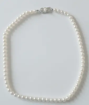 Vintage Authentic  Mikimoto  Akoya Pearl Necklace • $500