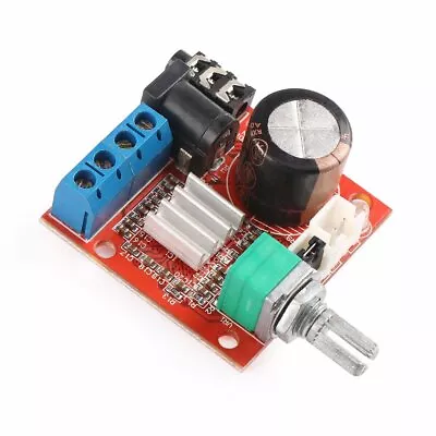 PAM8610 Mini 10W+10W Stereo Audio Power Amplifier Board Module W/ Volume Control • $6.89