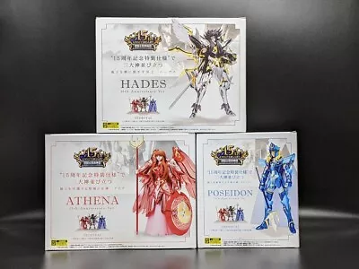 Saint Seiya Myth Cloth Goddess Athena HADES Poseidon 15th Anniversary Ver. • $498