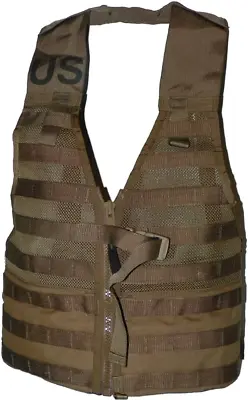 New USGI MOLLE II FIGHTING LOAD CARRIER FLC TACTICAL VEST Coyote Camo USMC • $29.99